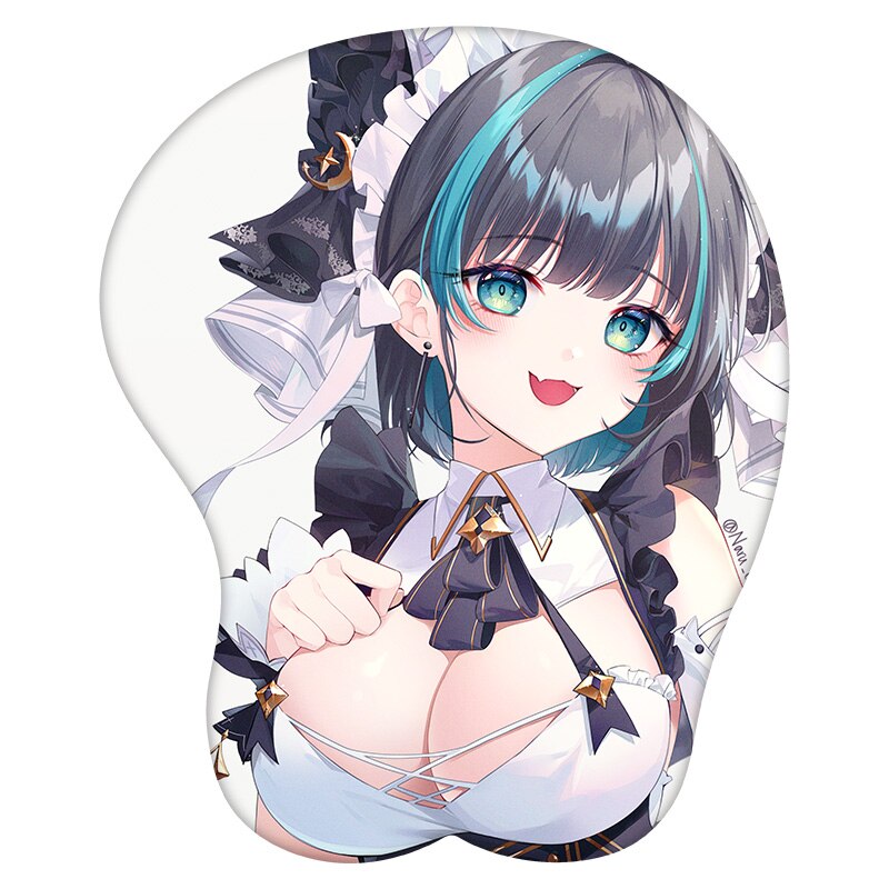 3D Mouse Pad Cheshire Azur Lane Anime Wrist Rest Silicone Sexy Creative Gaming Mousepad Mat