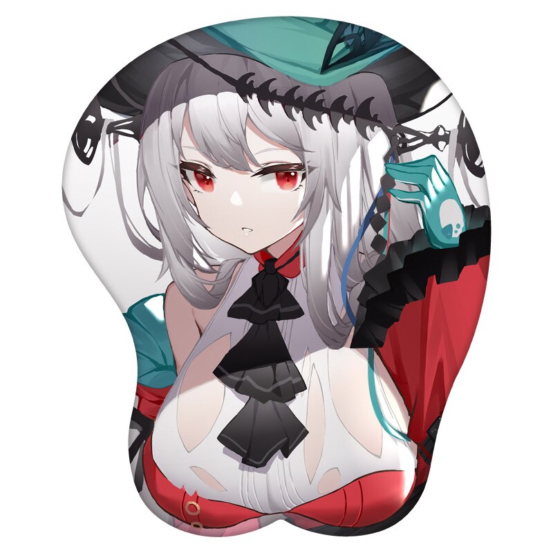 3D Mouse Pad Skadi Arknights Anime Wrist Rest Silicone Sexy Creative Gaming Mousepad Mat