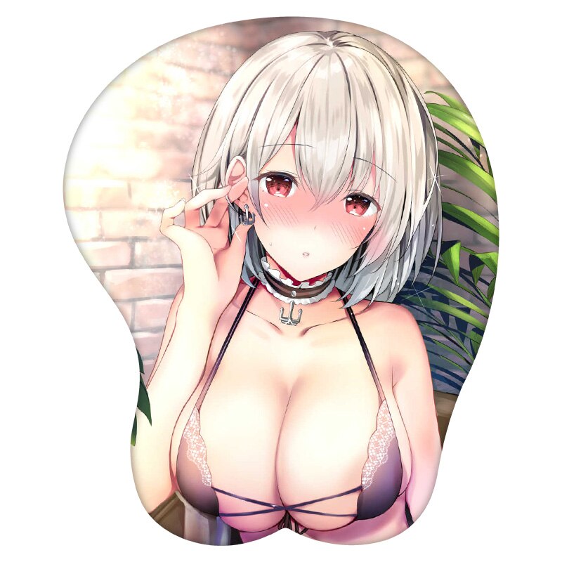 3D Mouse Pad Sirius Azur Lane Anime Wrist Rest Silicone Sexy Creative Gaming Mousepad Mat