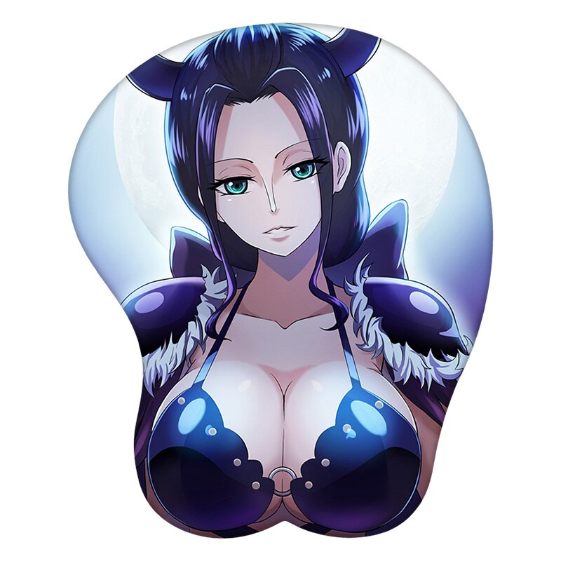 3D Mouse Pad Nico Robin One Piece Anime Wrist Rest Silicone Sexy Creative Gaming Mousepad Mat