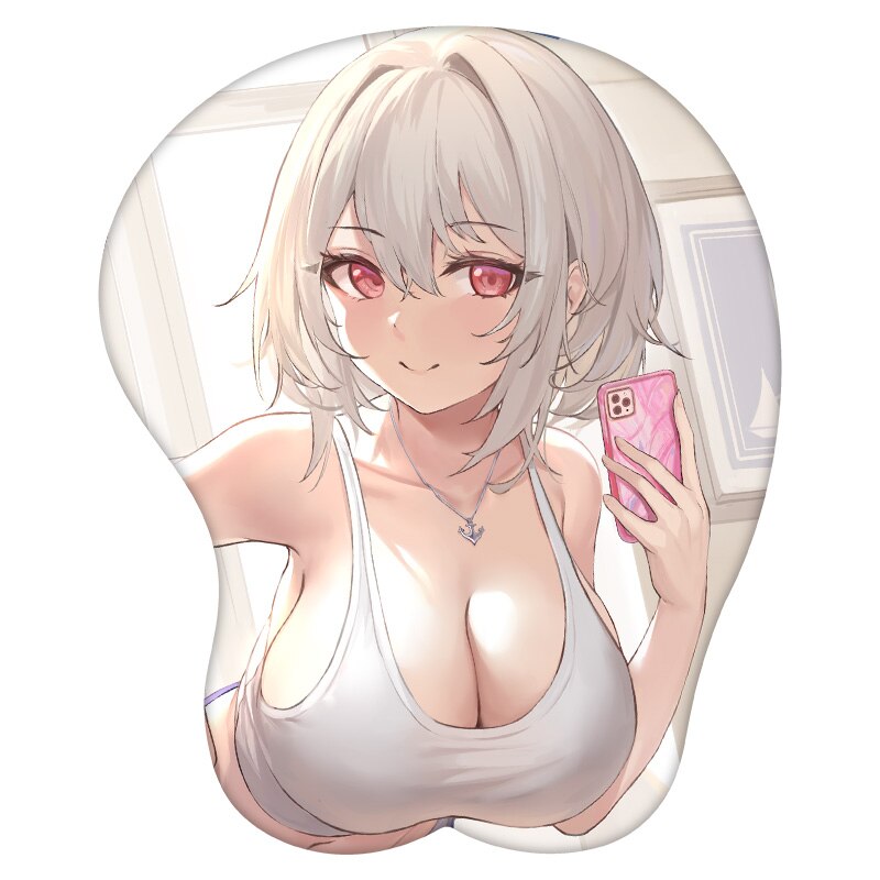 3D Mouse Pad Sirius Azur Lane Anime Wrist Rest Silicone Sexy Creative Gaming Mousepad Mat