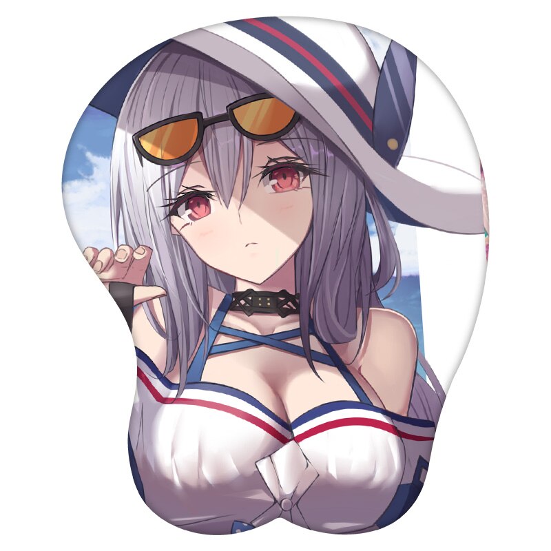 3D Mouse Pad Skadi Arknights Anime Wrist Rest Silicone Sexy Creative Gaming Mousepad Mat