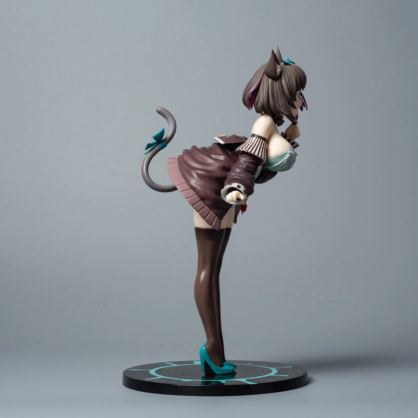 Native Japanese Girl Anime Figure Mauve Kawaii Catwoman Ver. Pvc Action Figurine Adult Model Toys Desk Home Decoration