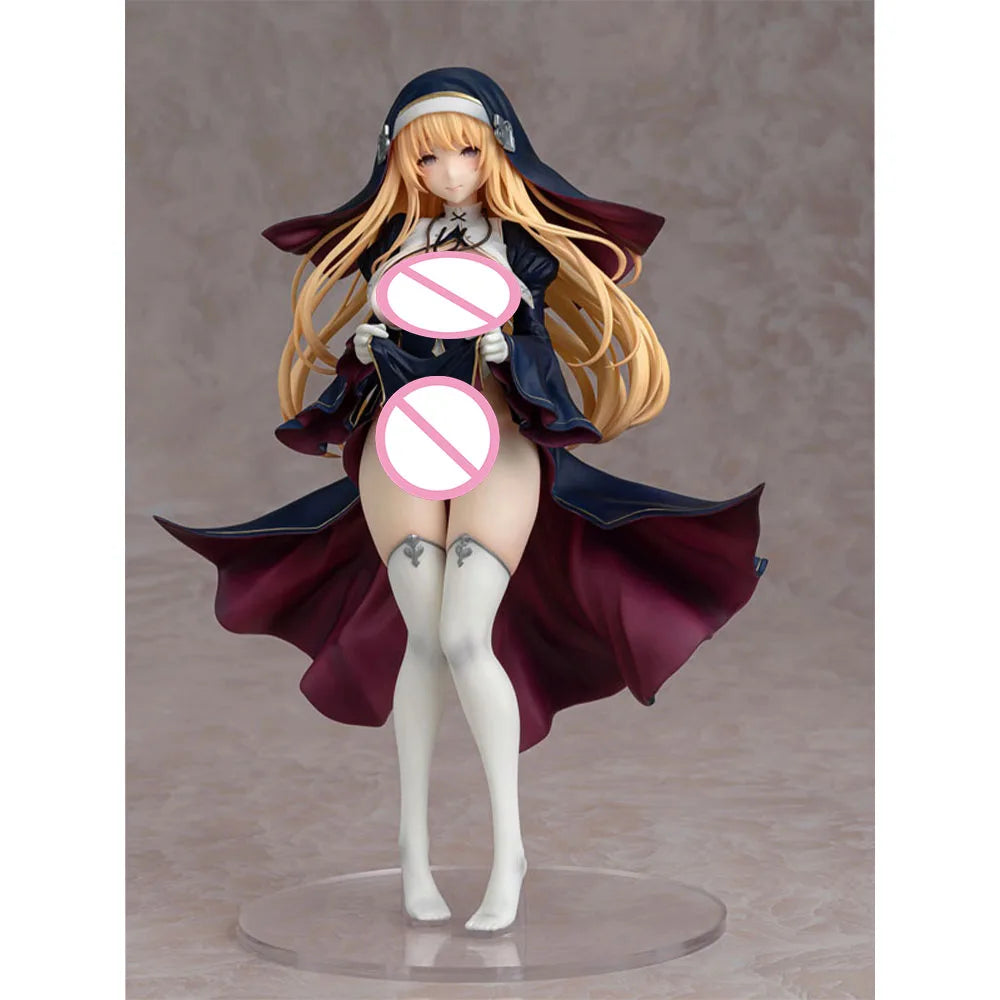 Figurines d'anime japonaises Charlotte Nun Ver. PVC 1/6 Figurine complète Collection adulte Modèle Jouets Poupée Décoration