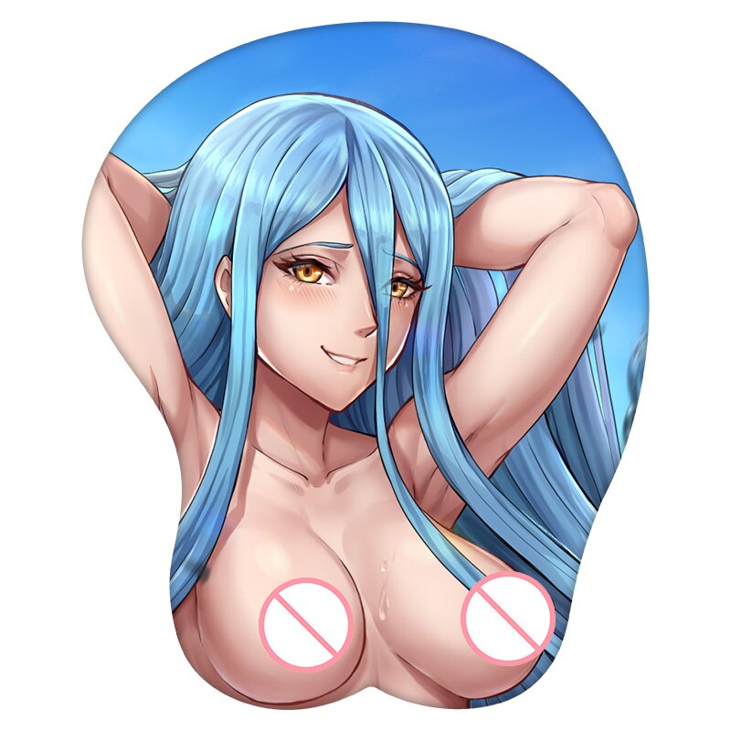 3D Mouse Pad Aqua Fire Emblem  Anime Wrist Rest Silicone Sexy Creative Gaming Mousepad Mat