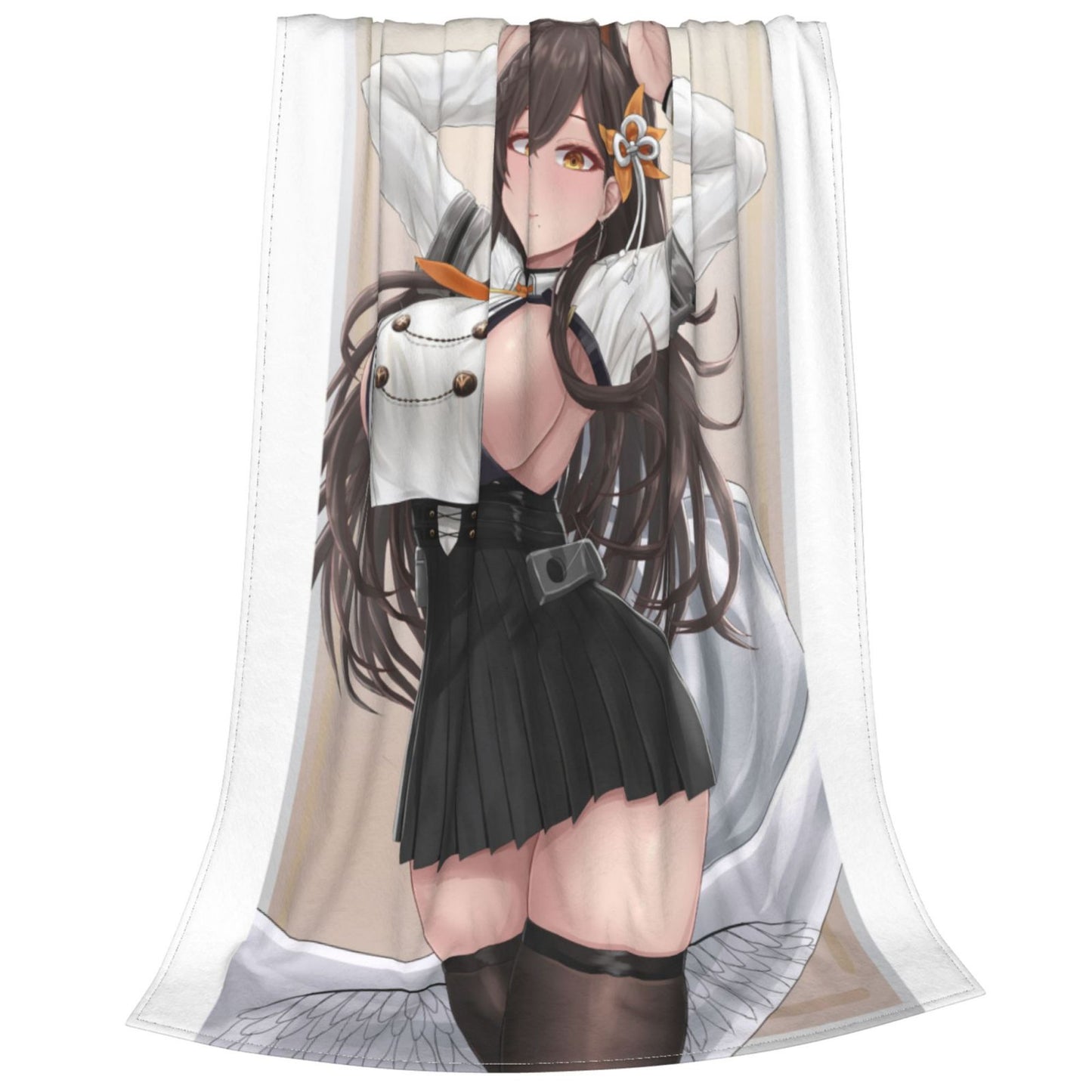 Azur Lane Blanket H Anime Poster Blanket Sexy Nudity Women Poster Fleece Blanket Hentai Image Sexy Adult Hentai Manga Blanket