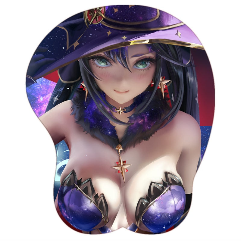 3D Boobs Mousepad | Oppai Ass Tits Mouse Pad | Silicone boobs mousepad