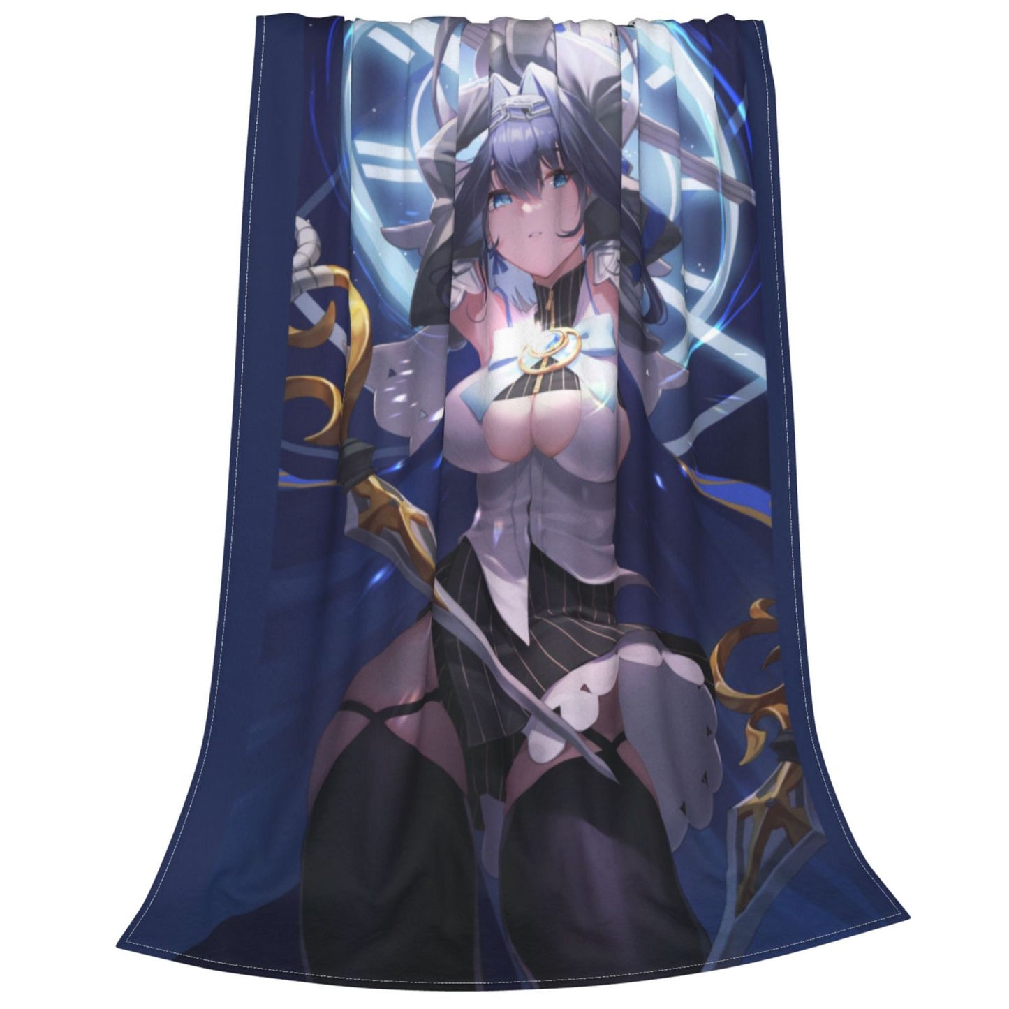 Genshin Impact Blanket H Anime Poster Blanket Sexy Nudity Women Poster Fleece Blanket Hentai Image Sexy Adult Hentai Manga Blank