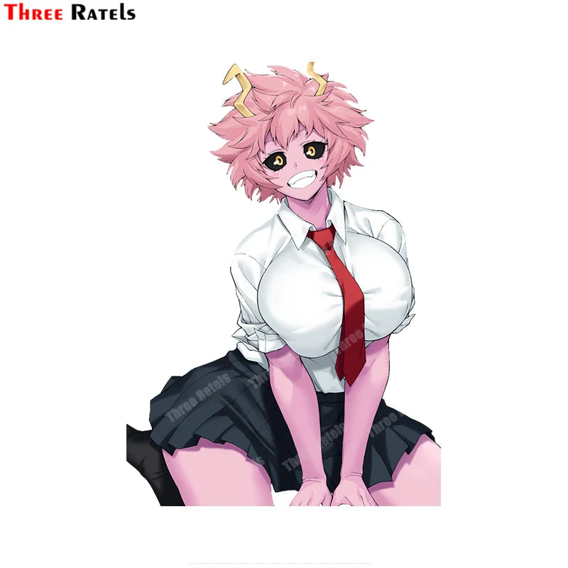 Three Ratels A762 Sexy Mina Moku No Hero Academia Sticker Personalized Decals Vinyl Material Waterproof Protected