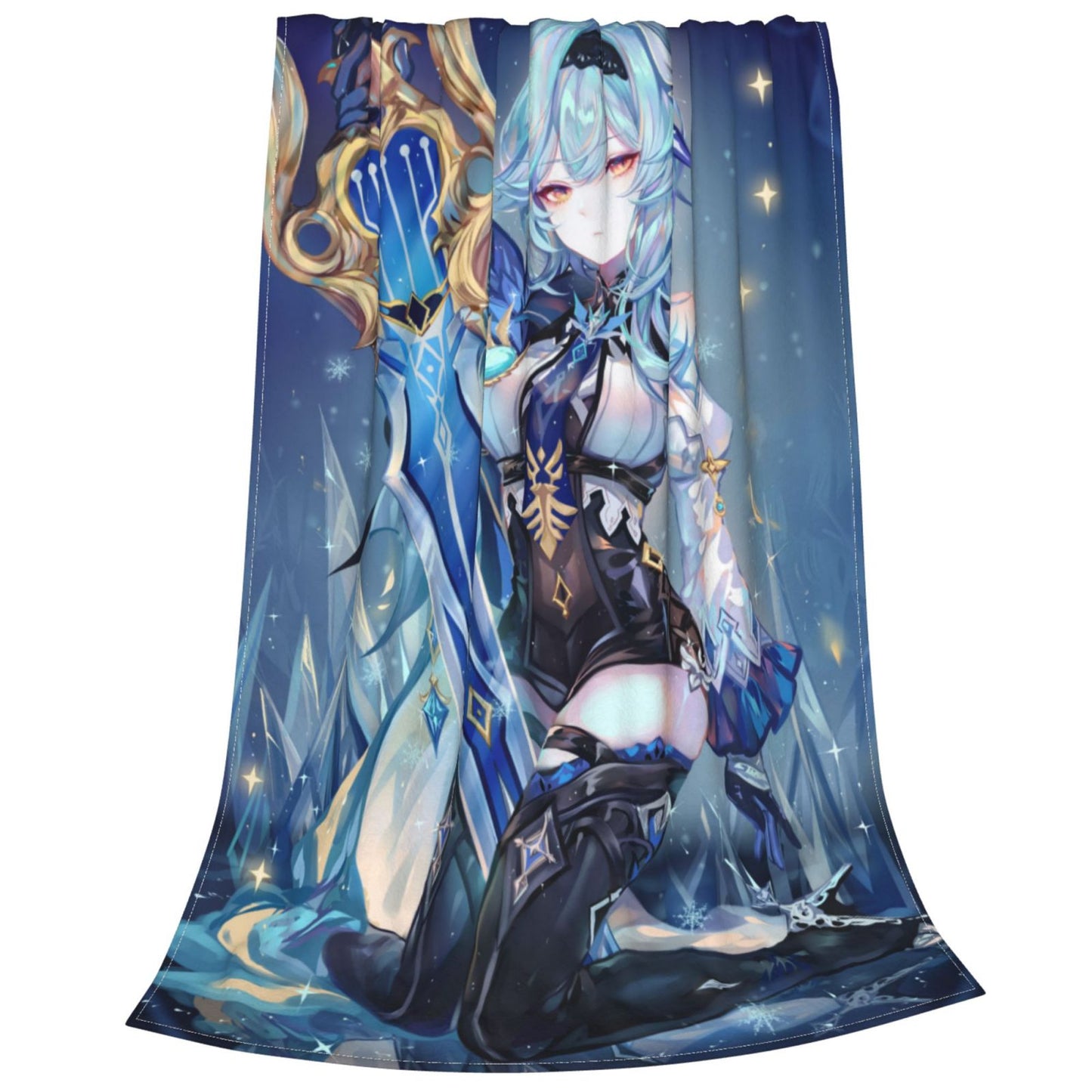 Genshin Impact Throws Game CG Throw Adult Artist Sofa Blankets Hentai Anime Comic Sexy Doujin Poster Flannel Fleece Blanket