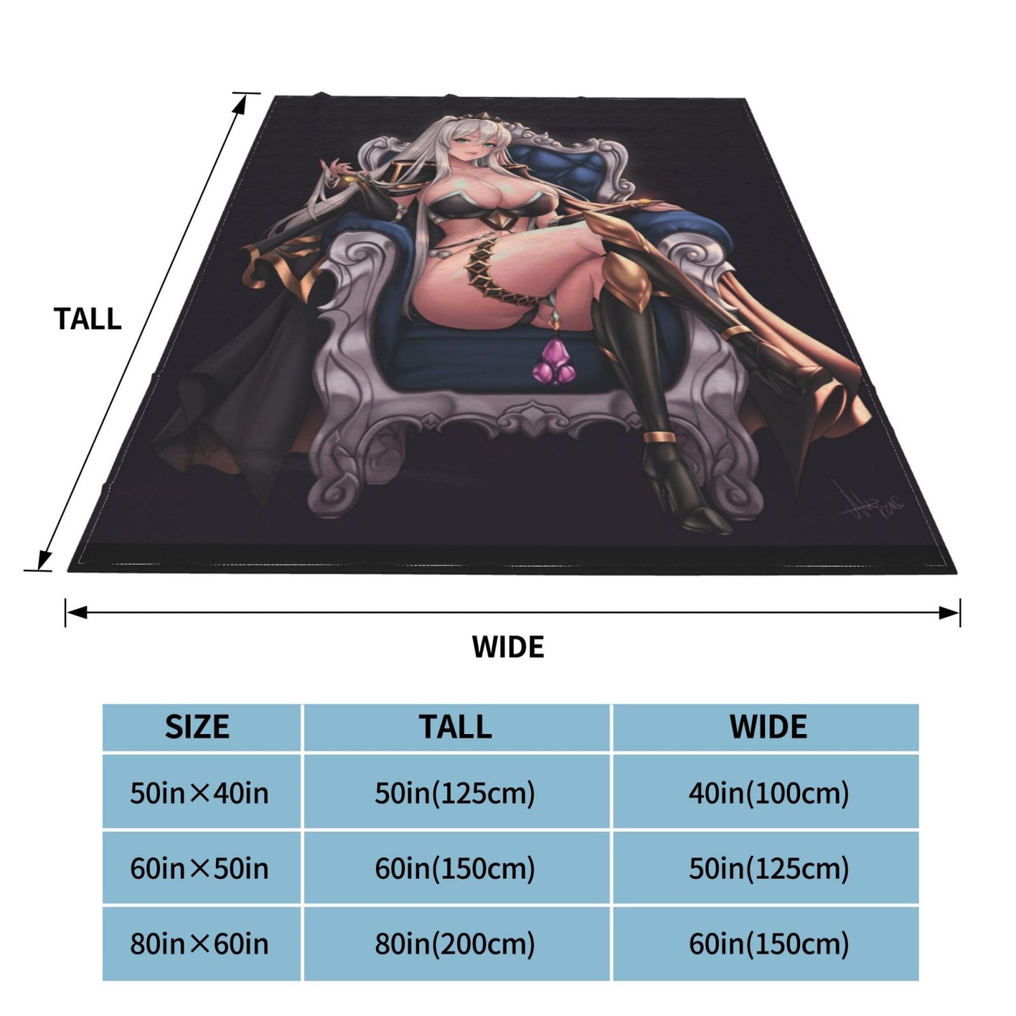 Artist CG Throws Doujin Comic Throw Adult Manga Sofa Blankets Hentai Anime Sexy Doujinshi Digital Poster Flannel Fleece Blanket