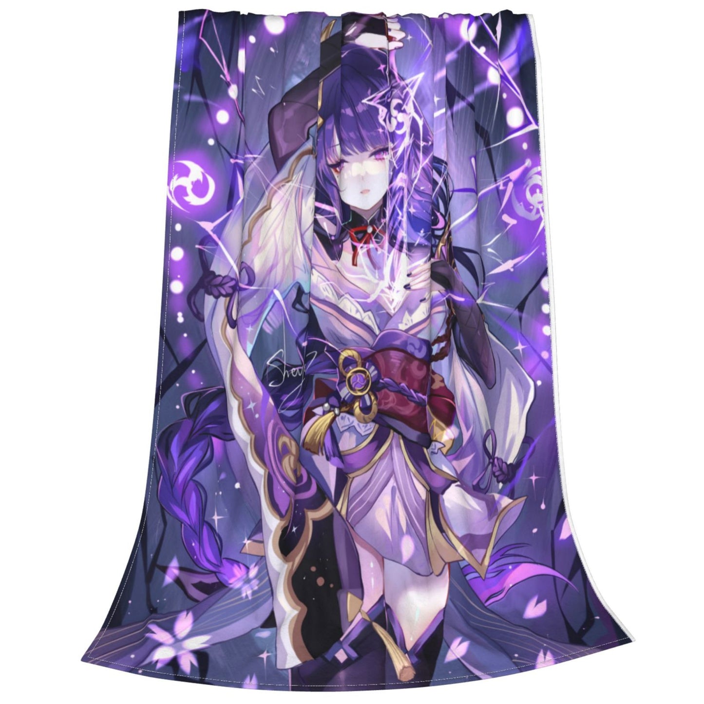 Genshin Impact Blanket H Anime Poster Blanket Sexy Nudity Women Poster Fleece Blanket Hentai Image Sexy Adult Hentai Manga