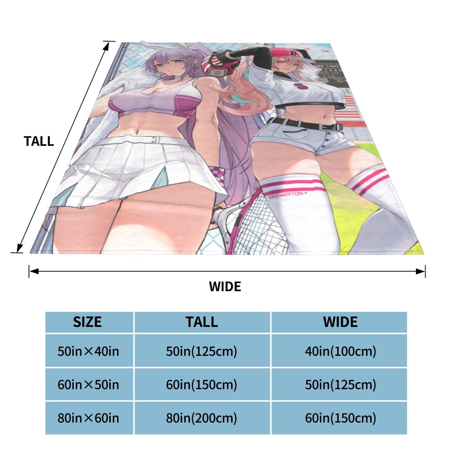 Hentai Anime Blanket Artist CG Comic Throw Adult Manga Sofa Blankets Doujin Sexy Doujinshi Digital Poster Flannel Fleece Throws