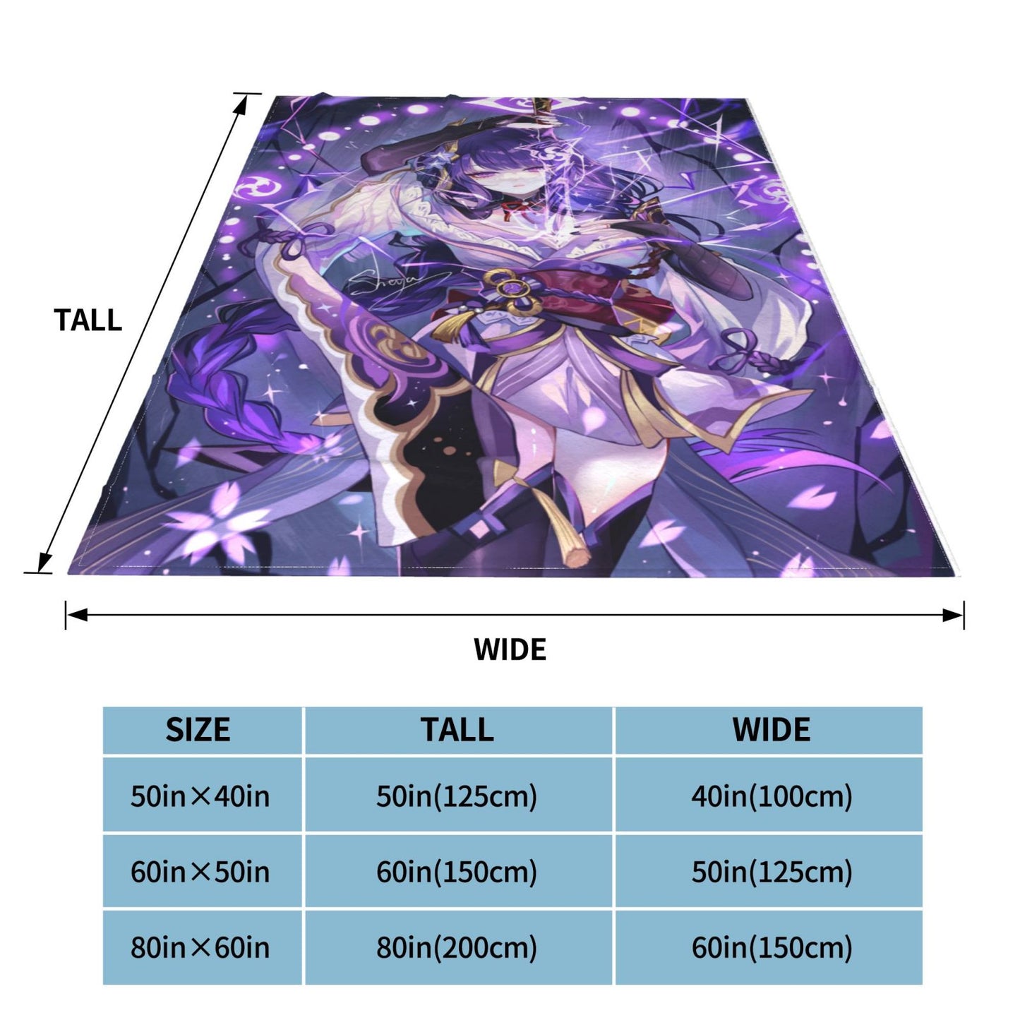 Genshin Impact Blanket H Anime Poster Blanket Sexy Nudity Women Poster Fleece Blanket Hentai Image Sexy Adult Hentai Manga