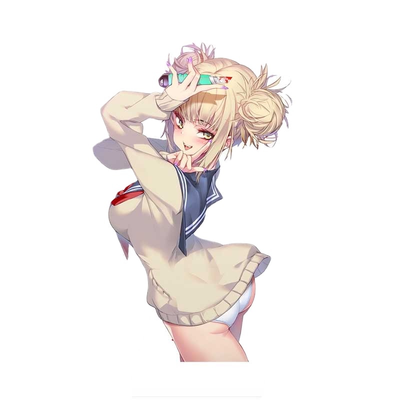 Cool Sexy Toga Himiko Boku No Hero Academia Personalized Creative Car Sticker Car Window Body Decorative Stickers Accessories