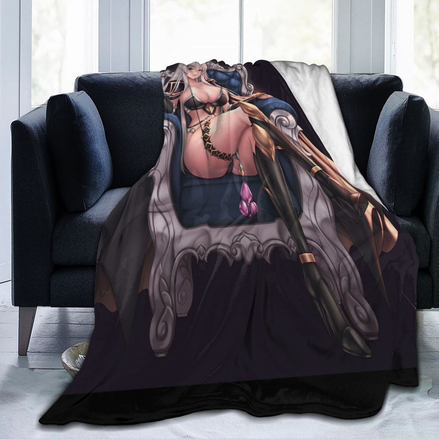 Artist CG Throws Doujin Comic Throw Adult Manga Sofa Blankets Hentai Anime Sexy Doujinshi Digital Poster Flannel Fleece Blanket