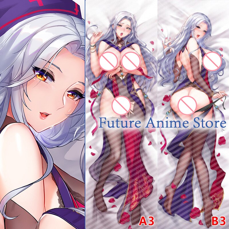 Dakimakura Yagokoro Eirin Touhou Project Anime Double-sided Print Life-size Body Pillow