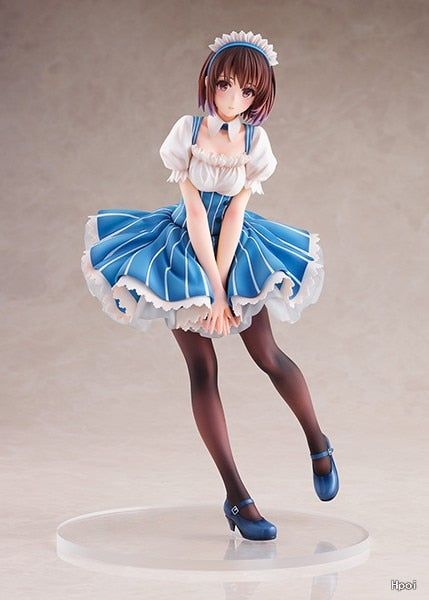 Revolve Aniplex How to Raise a Boring Girlfriend Fine Kato megumi Maid Japanese Anime Girl PVC Action Figure Toy Collection Doll