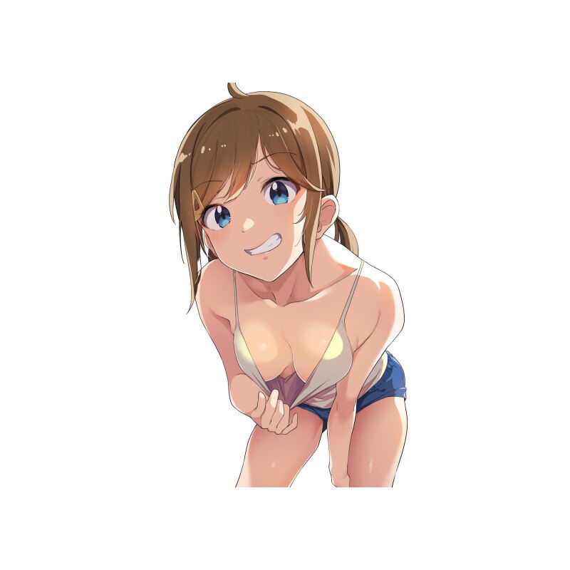 Sexy anime girl Stickers, Bikin Anime girl stickers