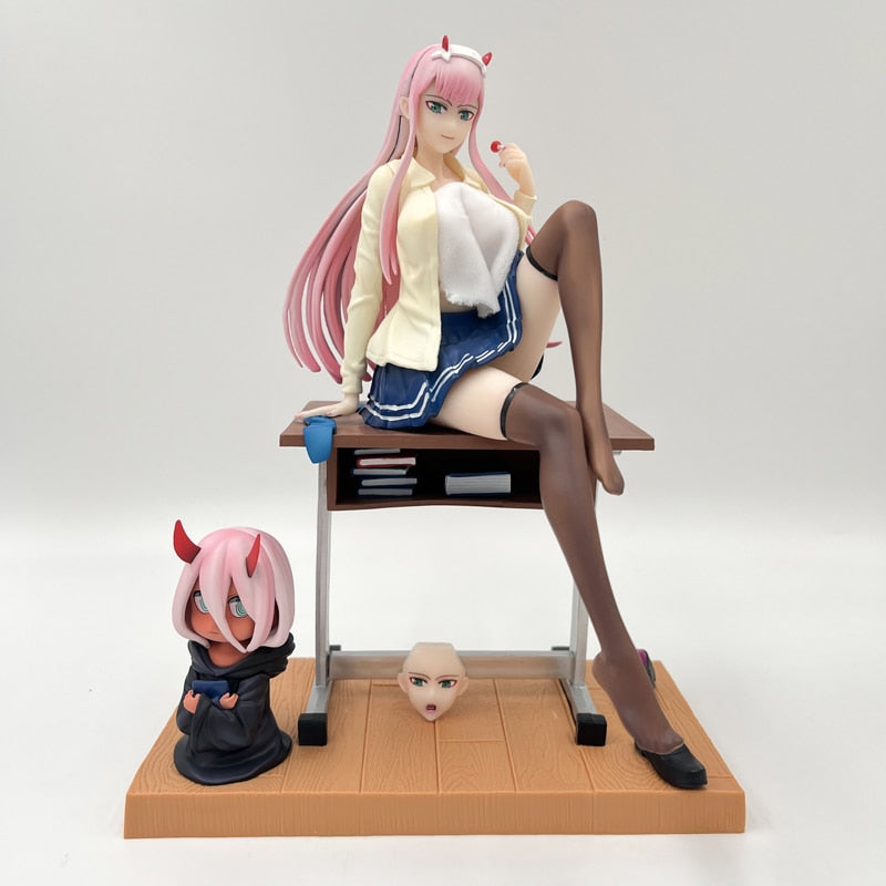 25cm DARLING in the FRANXX Zero Two Anime Girl Figure Sexy 02 Zero