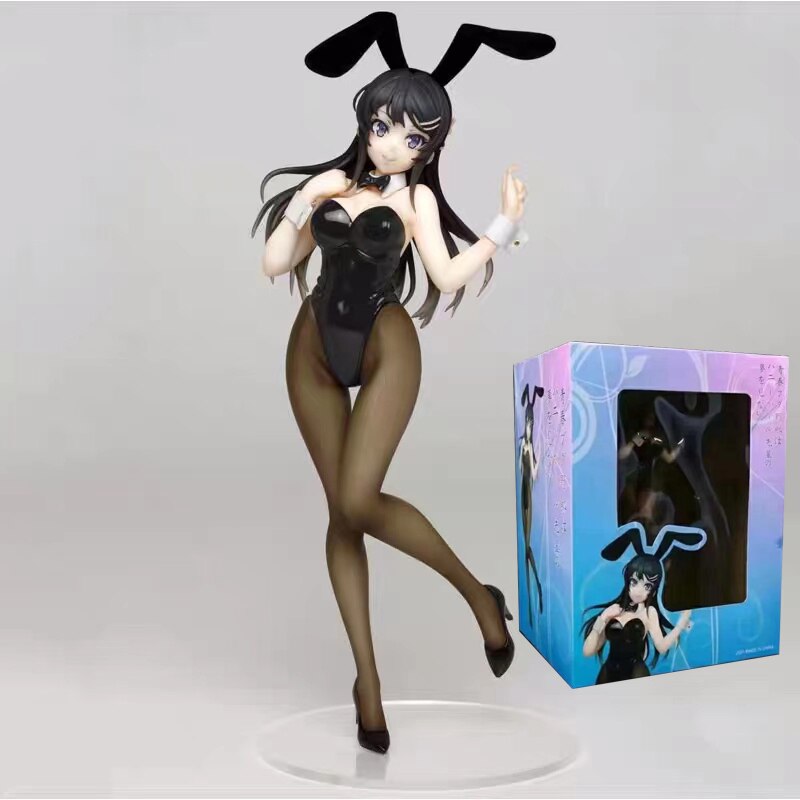 40cm FREEing B-STYLE Sakurajima Mai Anime Figure Rascal Does Not Dream of Bunny Girl Senpai Sakurajima Mai Action Figure Toys