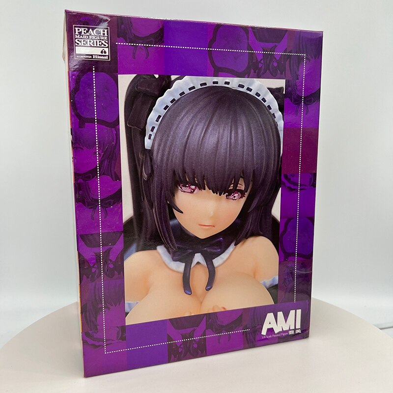 17cm Native Tokura Peach Maid Figure Series Anime Figure Mayuri Maliani Action Figure Ami Sexy Girl Figure Aldult Model Doll Toy