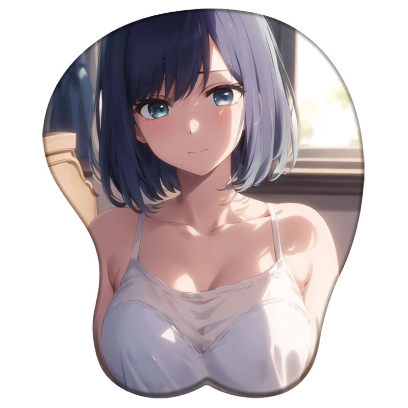 Hoshino Ai Ruby Kana Akane 3D Silicone Mousepad Anime Oshi No Ko 3D Wristband Mouse Pad Anime Gaming Diy 3D Wrist Rest Mouse Mat