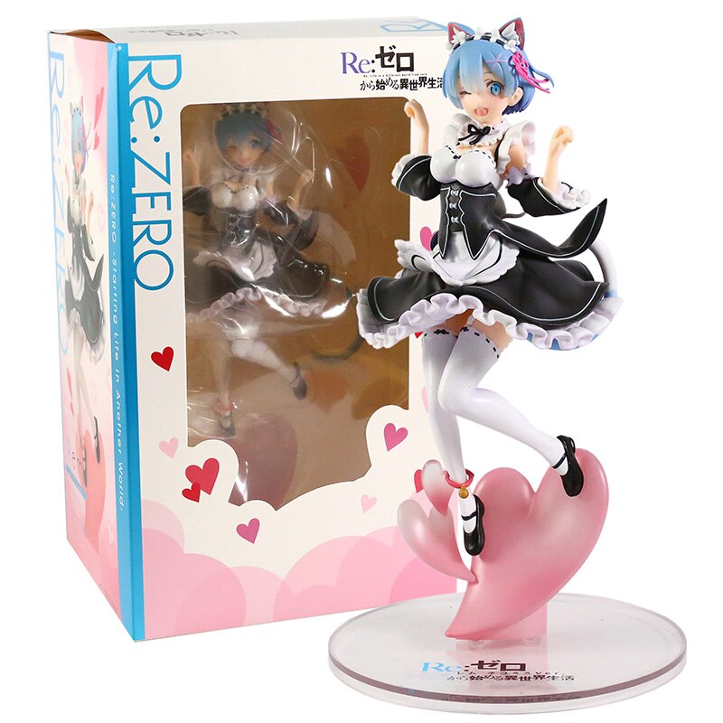 26cm Re:ZERO -Starting Life in Another World Rem Anime Figure Rem Hanfu Action Figure Rem Ram Figurine Collection Model Doll Toy