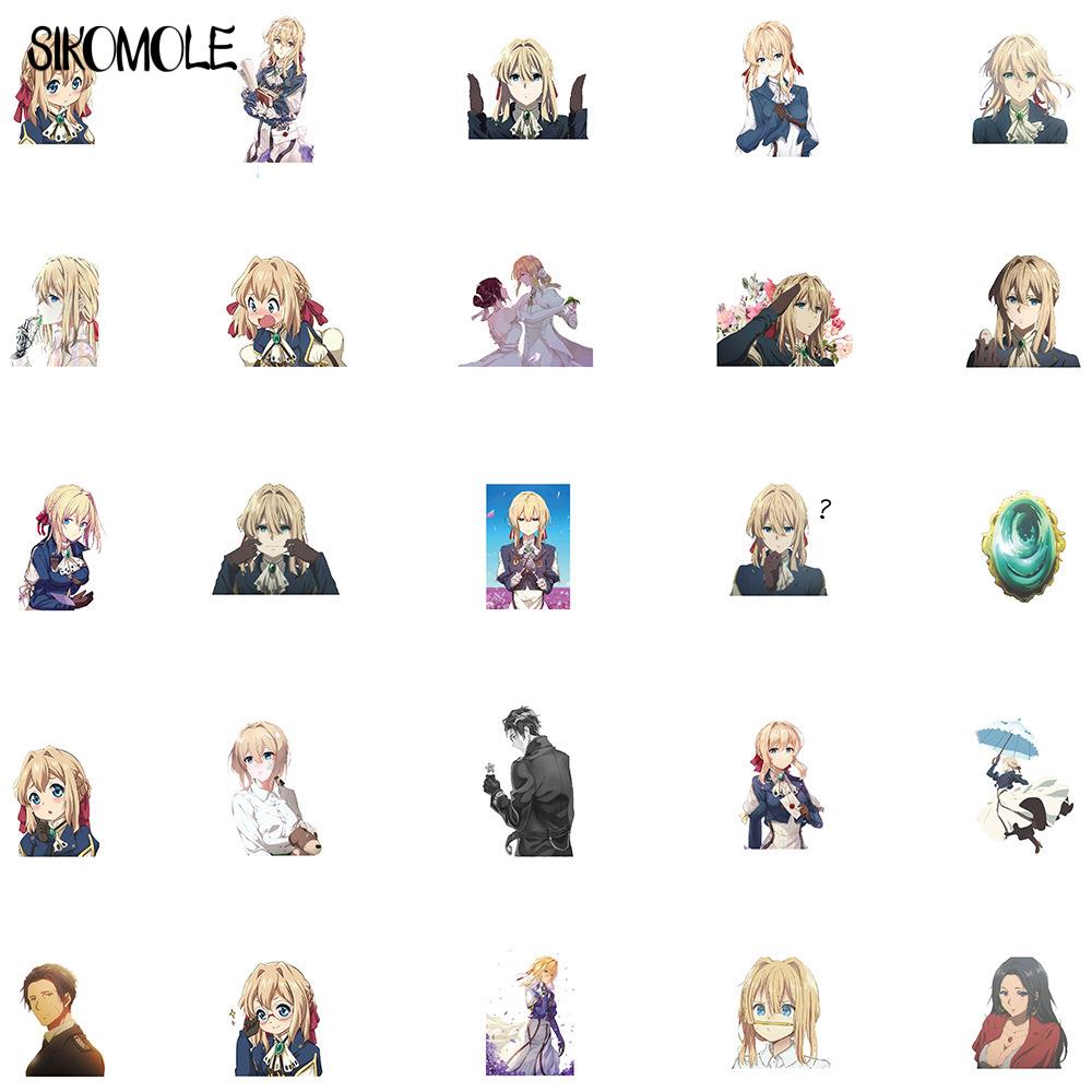 10/30/50PCS Cartoon Japanese Anime Violet Evergarden Stickers Graffiti –  K-Minded