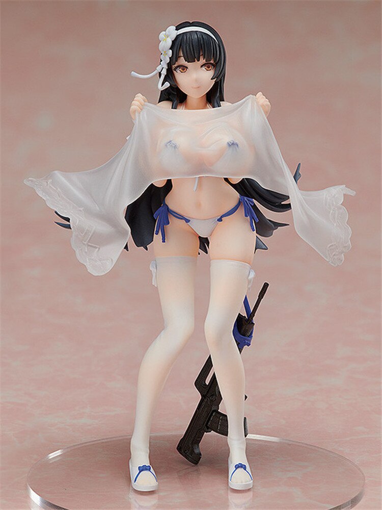 13cm 1/12 Girl Frontline 95 Swimsuit Ver. Xia Ming Chan Spot Sexy Girls PVC Action Figures Collectible Model Toys Doll