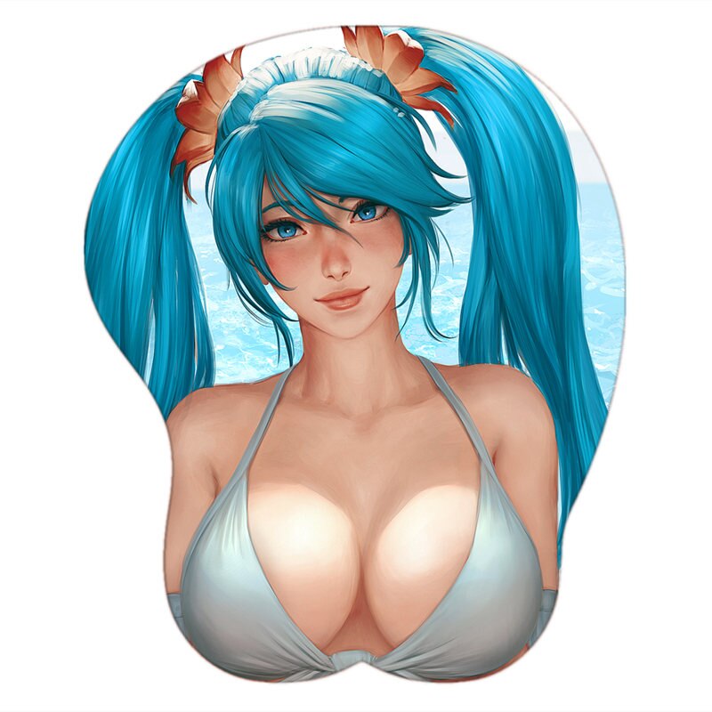 Creative High Quality Anime 3D Sexy Girl Big Oppai Gel Mouse Pad with Wrist Rest Gaming MousePad Mat for LOL CSGO