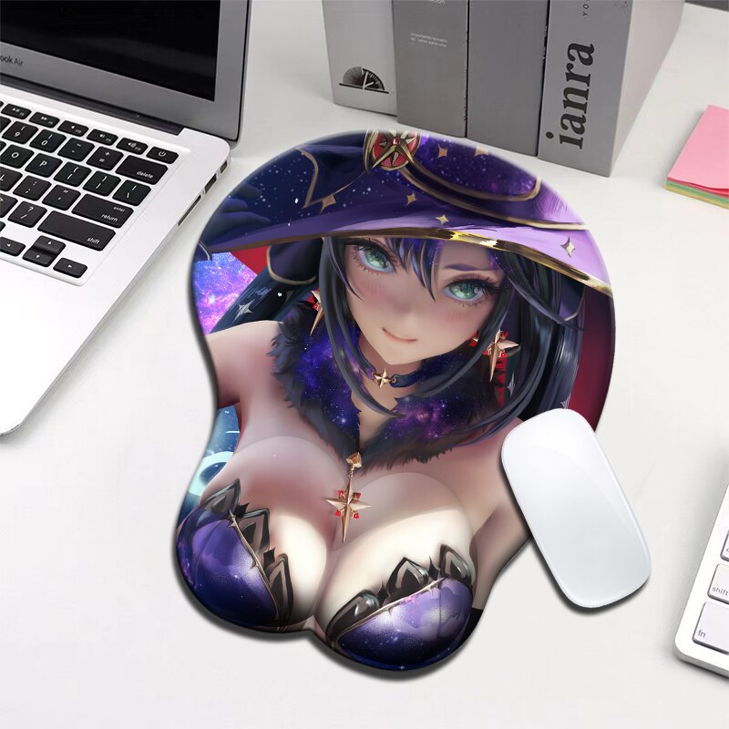 3D Boobs Mousepad | Oppai Ass Tits Mouse Pad | Silicone boobs mousepad