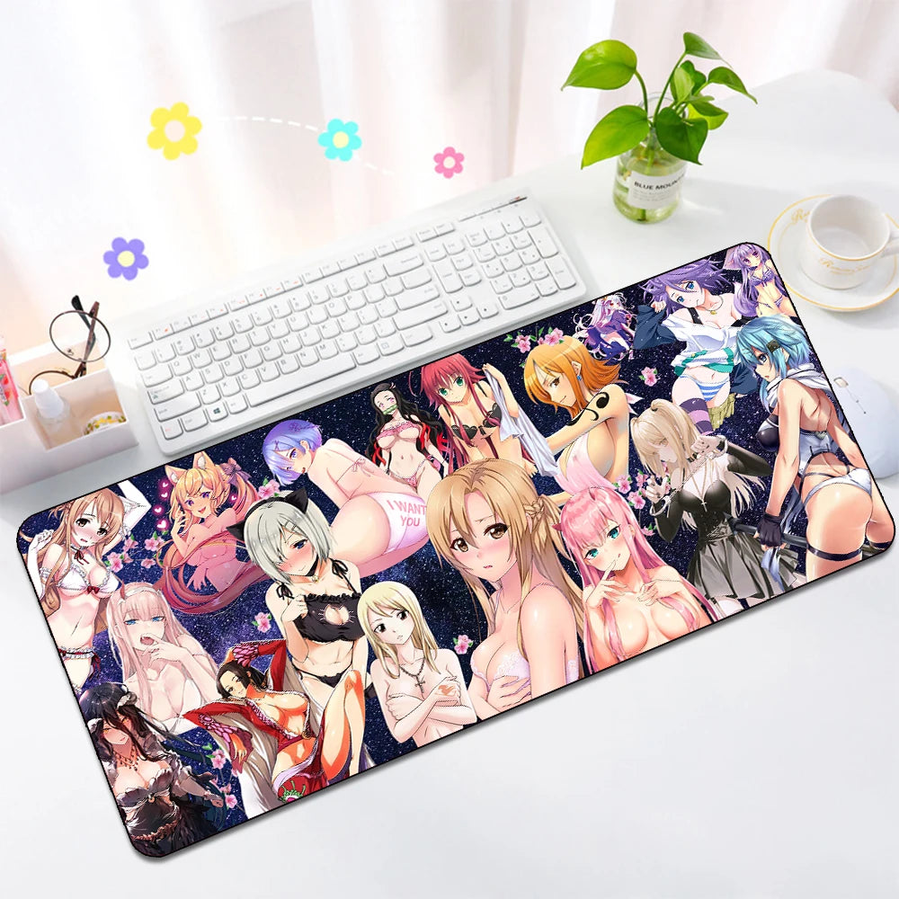 Original Sex MousePad Big Tits Mouse Pad Anime Full Set Sexy Girl Mouse Pad Computer Player Desk Mat Keyboard Accessories Mats