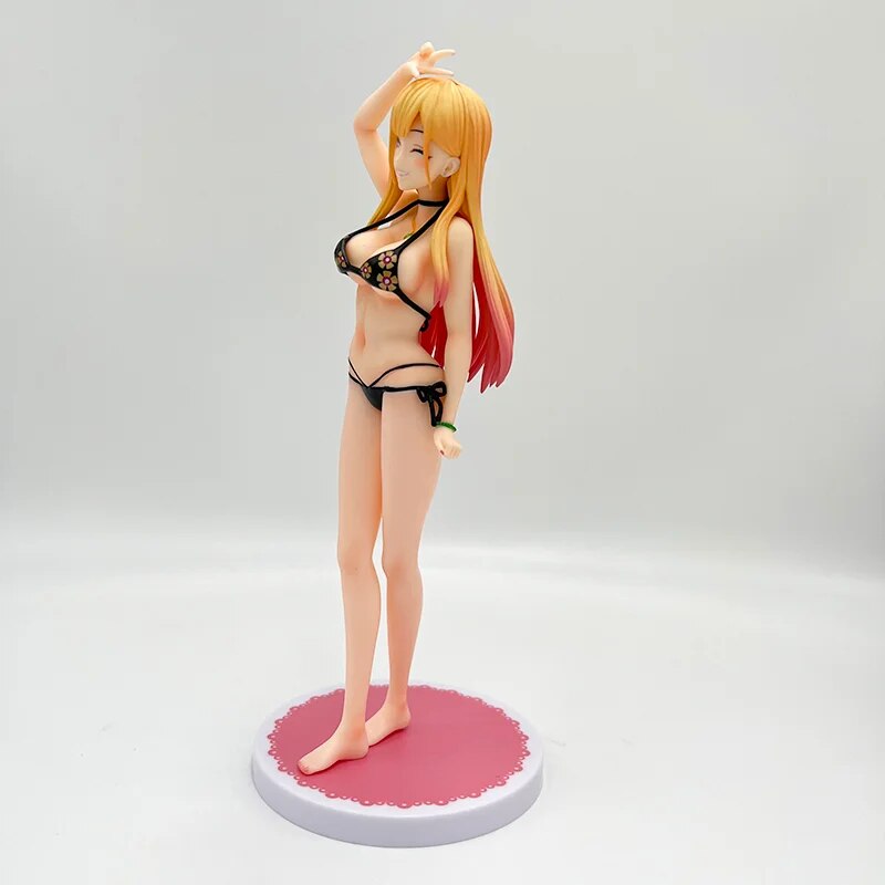 23cm My Dress-Up Darling Marin Kitagawa Sexy Anime Girl Figure Marin Kitagawa Bikini Action Figure Collectible Model Doll Toys