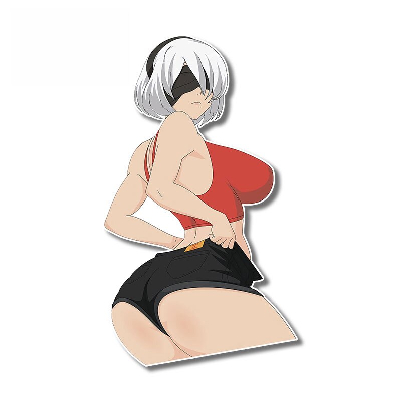 Sexy anime girl Sticker | Bikini Anime girl stickers | Sexy swimsuit stickers | underwear car stickers decal anime cute car accessories decoration