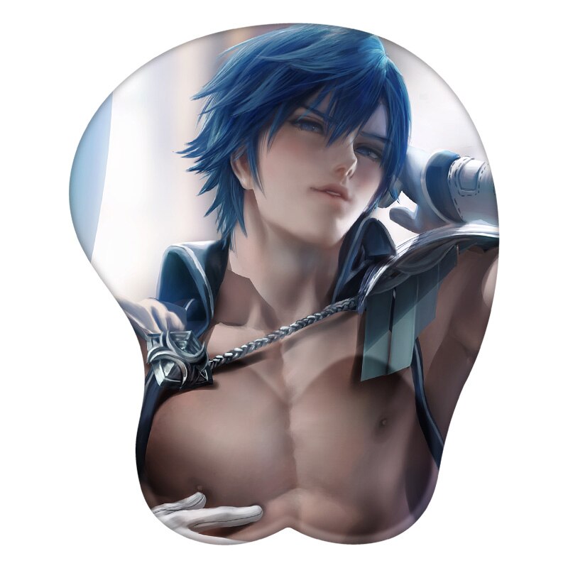 3D Mouse Pad Chrom Fire Emblem Anime Wrist Rest Silicone Sexy Creative Gaming Mousepad Mat