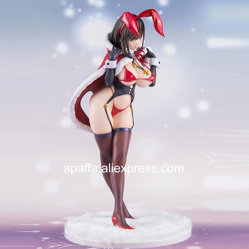 28cm Native Mataro Original Character Christmas Bunny Anime Figure Matarou Bunny Girl Action Figure Adult Sexy Model Doll Toys