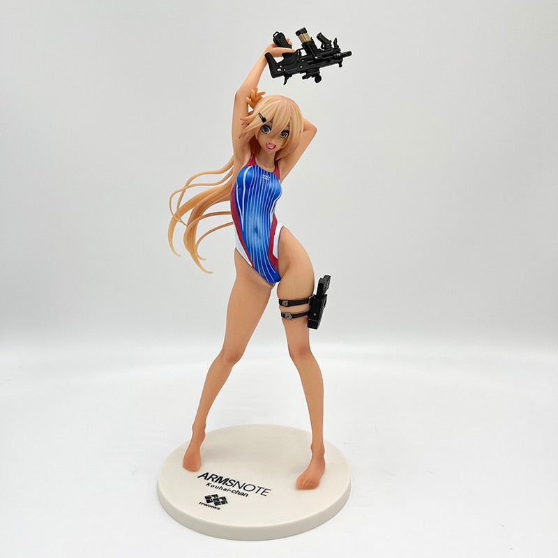 28cm ARMS NOTE Kouhai-chan Sexy Girl Anime Figure Kouhai-chan of the Swimming Club Action Figure Adult Model Doll Toys Gifts