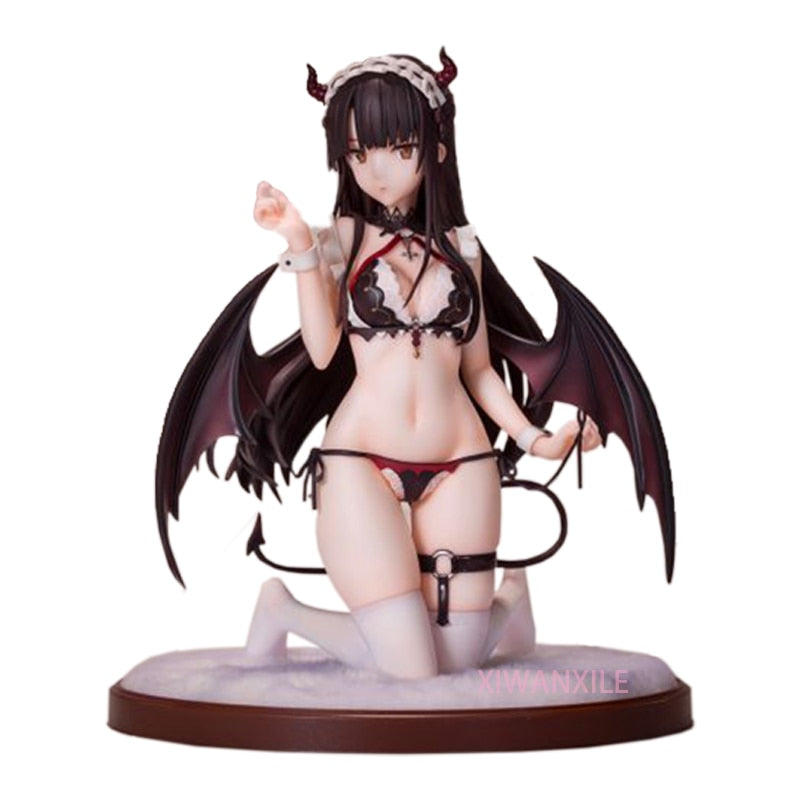 18cm Skytube Charm Taya Sexy Anime Figure AIKO Charm Taya Devil Maid Action  Figure Taya Figurine Collectible Model Doll Toys