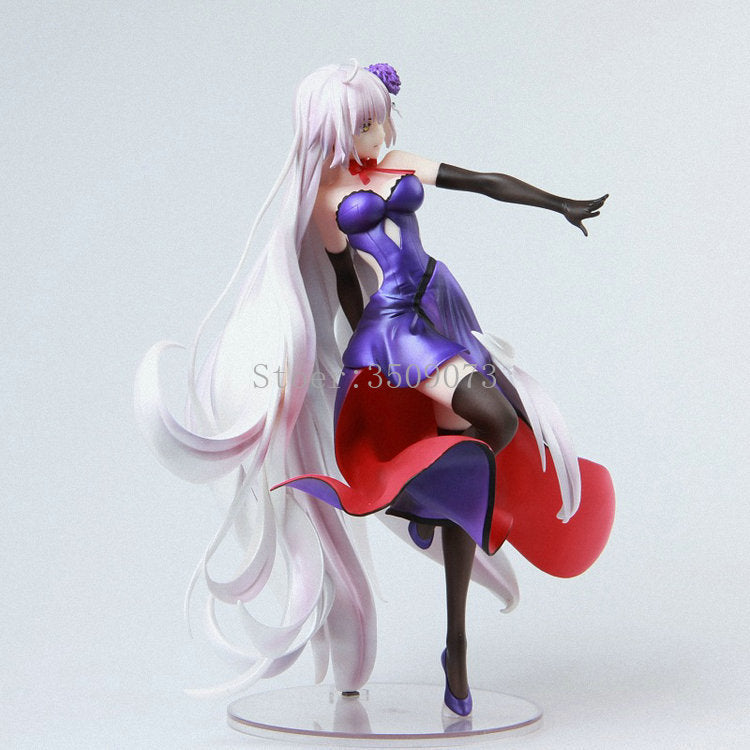 26cm Fate/Grand Order Anime Figure Alter Action Figure Jeanne d&#39;Arc Formal Dress Avenger Sexy Girl Figurine Model Doll Gift