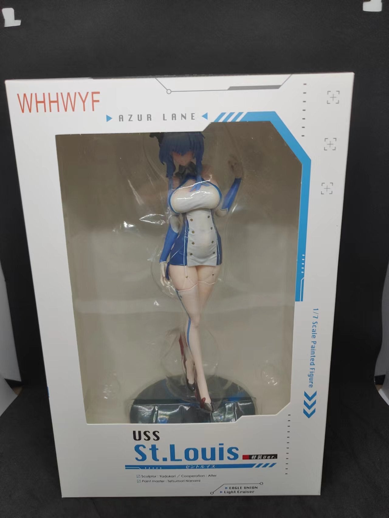 29cm Azur Lane Plymouth Bunny Anime Girl Figure Azur Lane St Louis Action Figure Sirius Figure Adult Collectible Model Doll Toys