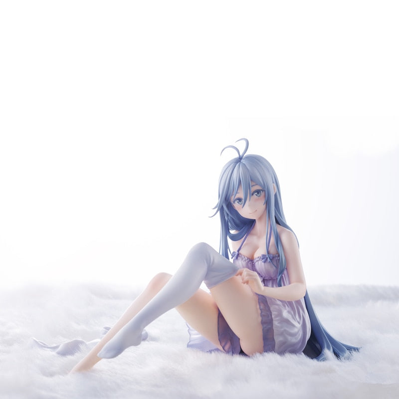 11cm Anime 86- Eighty Six Vladilena·Milize Figure Pajamas Sexy Stocking Pose Model Toys Doll Sleeping Pose Collection Decoration