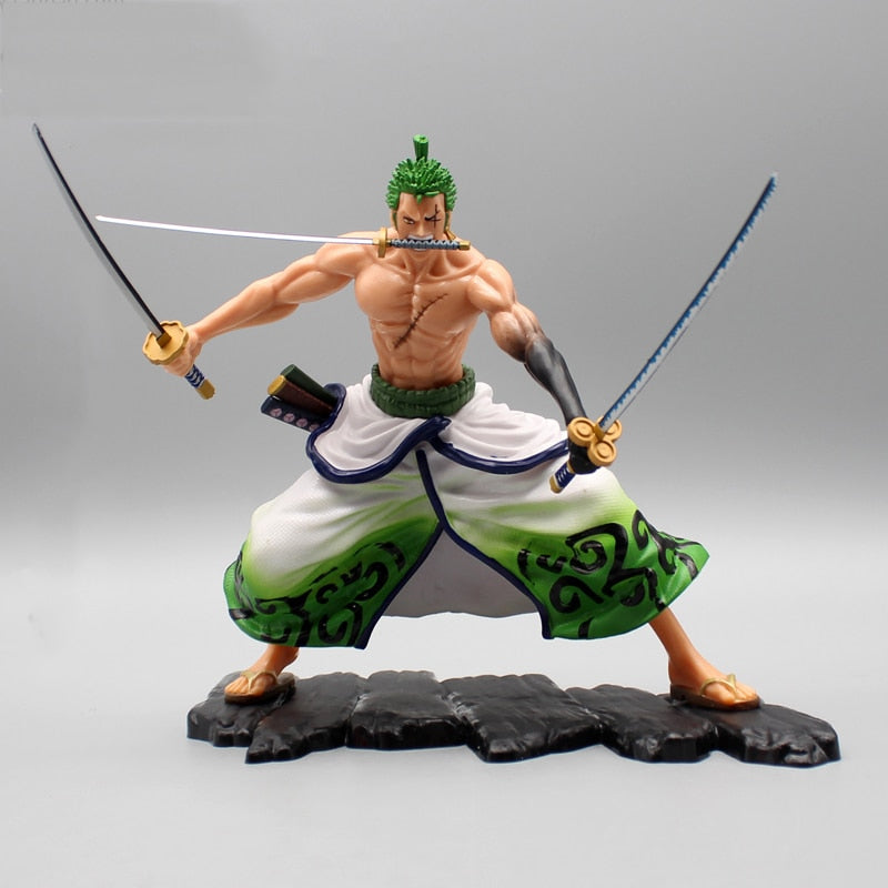 One Piece Figure Wano Country Roronoa Zoro Sword Enma Action Figure Anime Statue PVC Collection Model Toys for Kids Gift