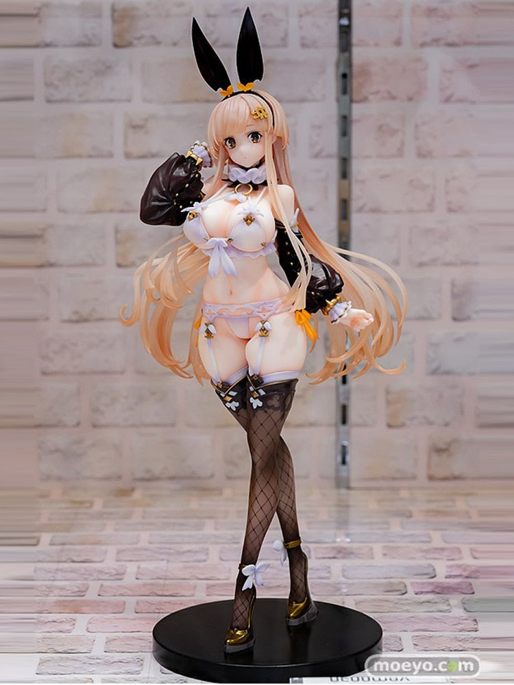 30cm NEONMAX Mois Anime Girl Figure Hentaii Mois Bunny Girl Sexy Action Figure Adult Collectible Model Doll Toys Gifts