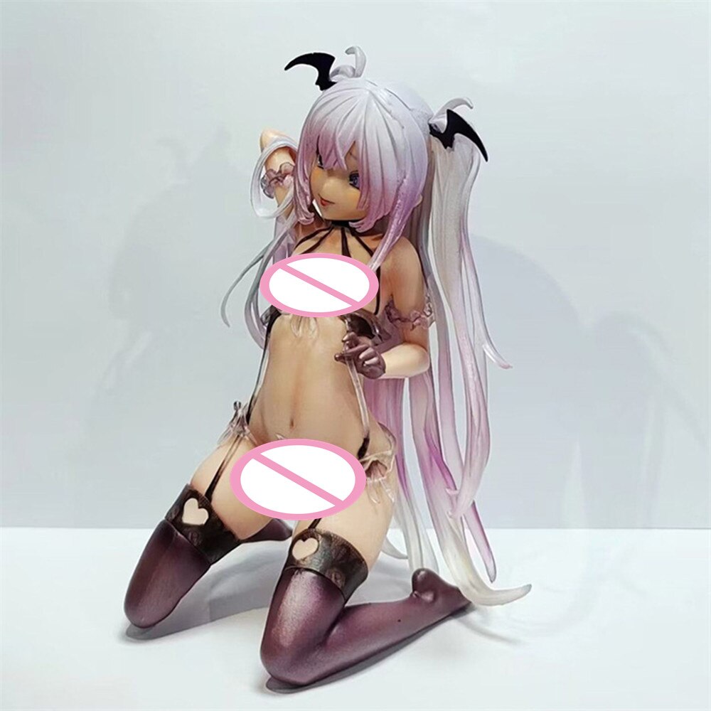 Anime Pink Charm Tamano Kedama&#39;s Succubus Black Lulum PVC Action Figure Anime Sexy Girl Figure Model Toys Collection Doll Gift