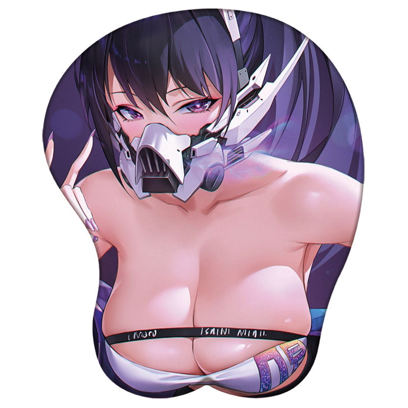 NIKKE The Goddess of Victory 3D Silicone Mousepad Alice Rapi Privaty Wrist Support Mouse Pad Anime Oppai Wrist Rest Mouse Pad