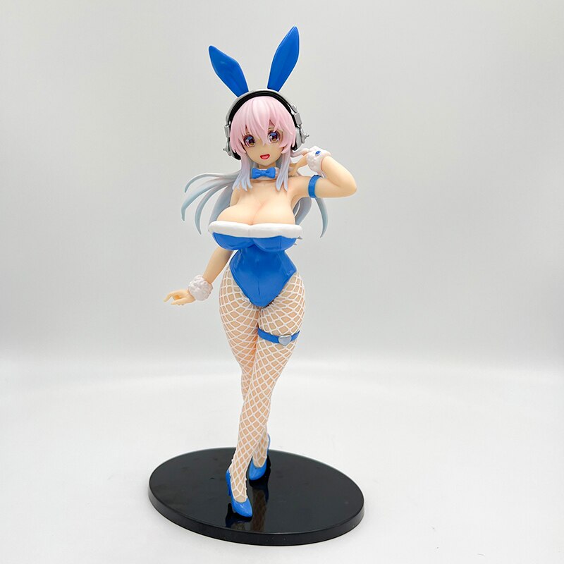 35cm Super Sonico Sexy Anime Figure SUPERSONICO Summer Vacation Action Figure Anime Girl Figure Collectible Model Doll Toy Gifts