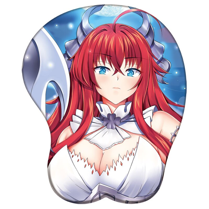 Yu Gi Oh 3D Silicone Mousepad Black Magician Girl Mazaki Anzu Wrist Support Mouse Pad Anime Oppai Sexy Girl Wrist Rest Mouse Pad