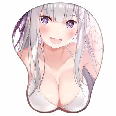 Re:Life in a different world from zero Rem Figure 3d Girl Soft Gel Gaming Mouse Pad Mousepad Wrist Rest 4778 Gifts Man Toy