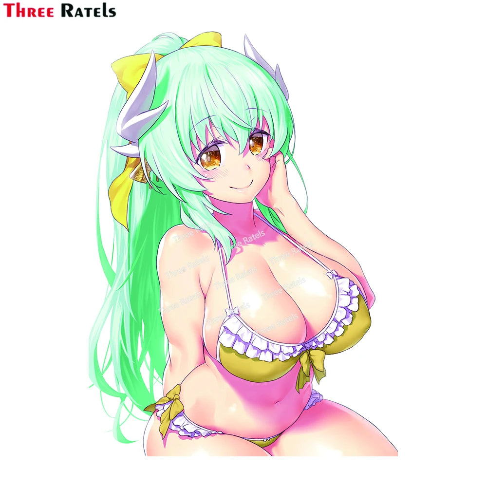 Three Ratels H652 Sexy Anime Girl Kiyohime Fate Sticker Decoration Suitcase Skateboard Waterproof PVC Sticker Wholesale